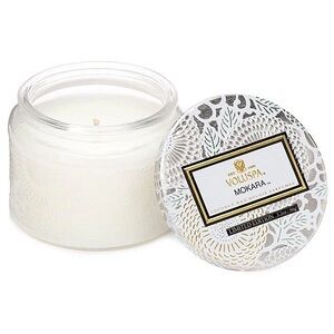 Voluspa Mokara White Candle